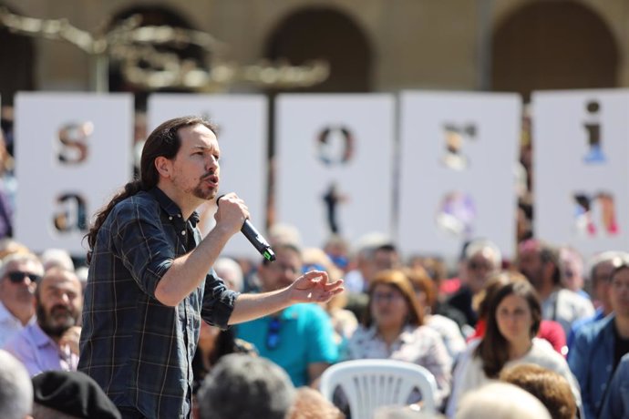 Pablo Iglesias anuncia que en caso de llegar al Gobierno indultará al hombre det