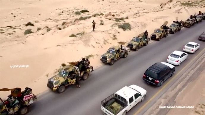 Libia.- Las fuerzas de Haftar se hacen con el control de una localidad al sur de Trípoli