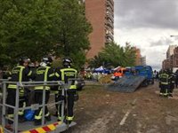 Ascienden a 82 las familias que no podrán pernoctar esta noche en sus casas por la explosión en Vallecas