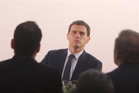 Rivera afirma que convencerá a Casado para que el PP no vuelva a pactar con el PNV