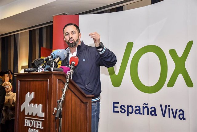 Santiago Abascal participa en un acto en Cuenca