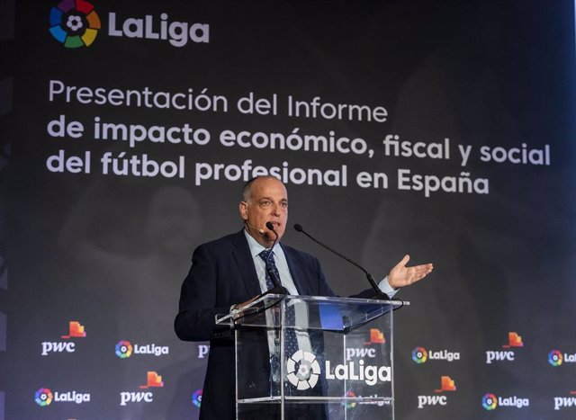 Fútbol.- Javier Tebas presentará el ISDE Sports Convention en Madrid del próximo