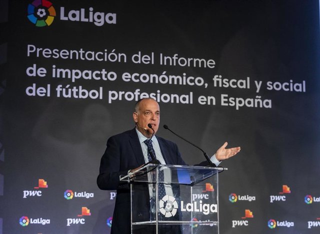 Fútbol.- Javier Tebas presentará el ISDE Sports Convention en Madrid del próximo