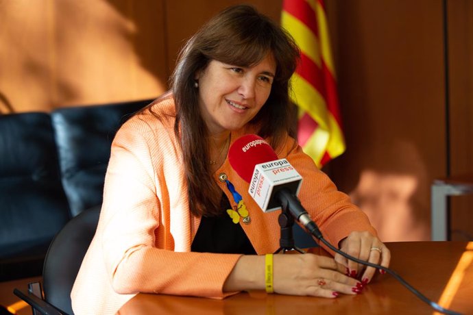 Retrats de la diputada de Junts per Catalunya en el Parlament, Laura Borrs
