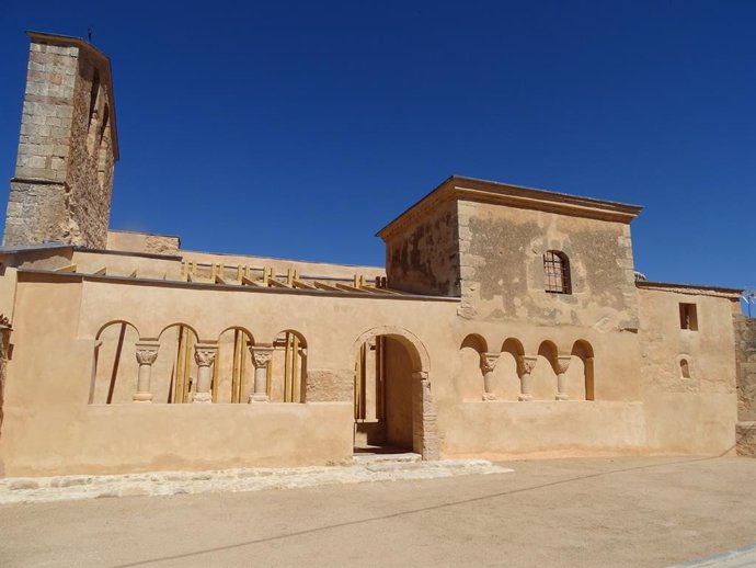 La Junta concluye la consolidación de la iglesia románica de Paones (Soria) tras
