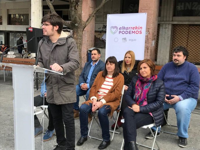 28A.- Elkarrekin Podemos Cuestiona Que El PNV "Condicione La Aprobación De Mejor