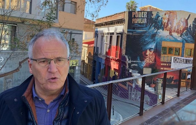 Josep Bou (PP) promete derribar Can Vies si es elegido alcalde de Barcelona