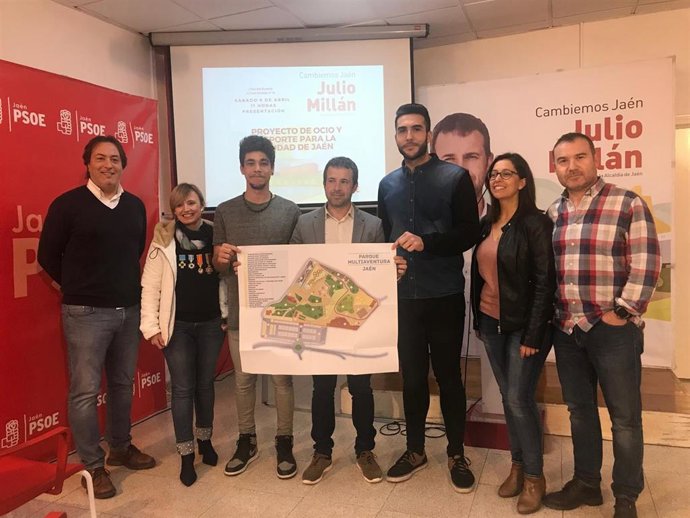 Jaén.- 26M.- Millán propone crear un parque multiaventura en Valdeastillas como 