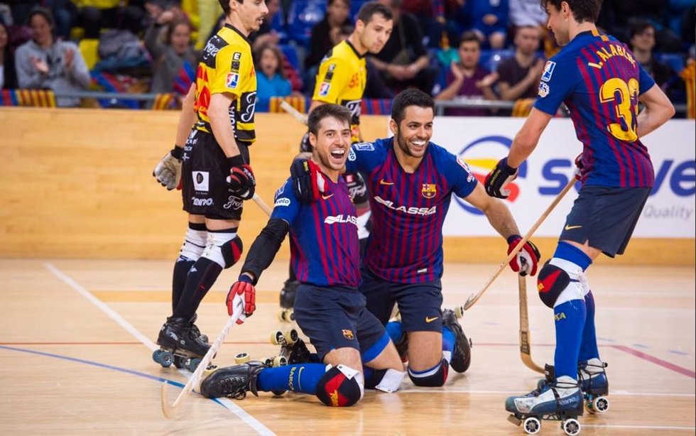 Hockey patines.- El Bara Lassa se clasifica para la 'Final Four' de la Liga Eur