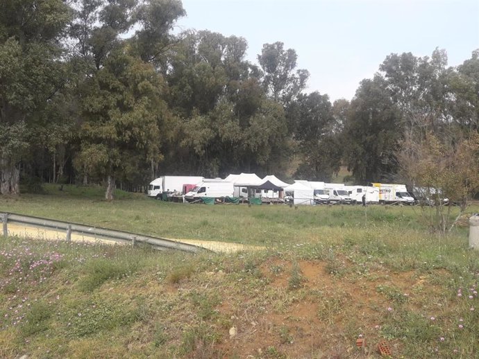 Sevilla.- Alcalá de Guadaíra es esta semana escenario de cine con el rodaje de l