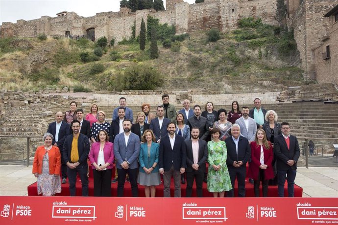 Málaga.- 26M.- El PSOE presenta su equipo con el que "transformar la Málaga del 
