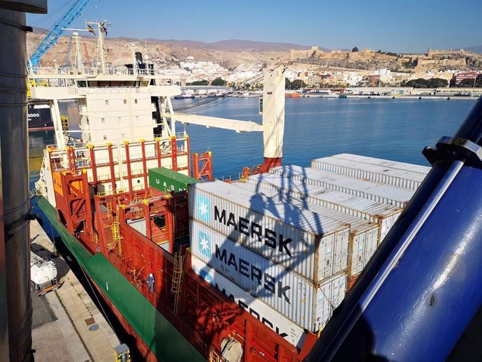Almería.-Puertos.- La APA registra en febrero un tráfico de 1,21 millones de ton