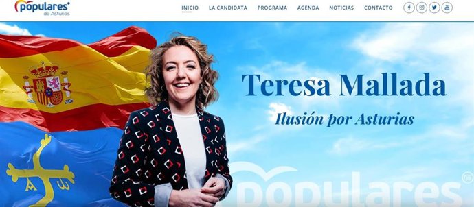 26M.- 'Ilusión Por Asturias' Lema De Campaña De Mallada (PP)