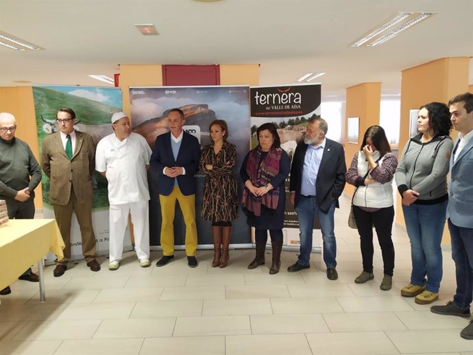ARAPARDA dona carne de raza bovina parda de montaña en residencias de Teruel y U