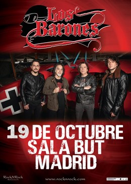 Los Barones anuncian su primer concierto en Madrid