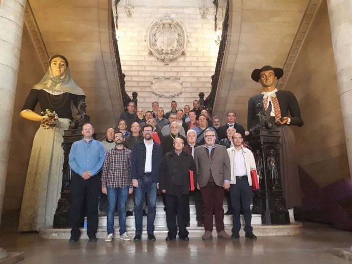 Cort homenatja 31 treballadors de l'EMT que han complert 25 anys en l'empres