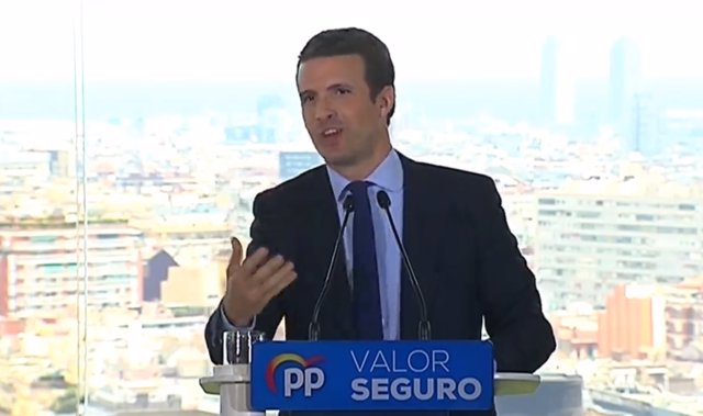 28A.- Casado presenta este jueves los candidatos del PP por Madrid al Congreso y