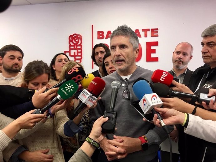 Marlaska dice que la intención del PP de aplicar el 155 en Cataluña es "una solu