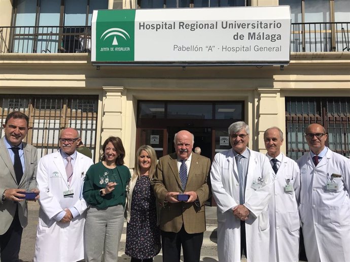 Málaga.- El Hospital Regional celebra el 40 aniversario del primer trasplante de