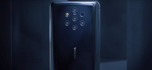 El Nokia 9 PureView con un sensor de cinco cámaras que permite capturar imágenes