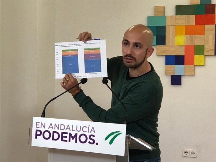 Podemos asegura que fue "silenciado" durante la pasada legislatura en Canal Sur 