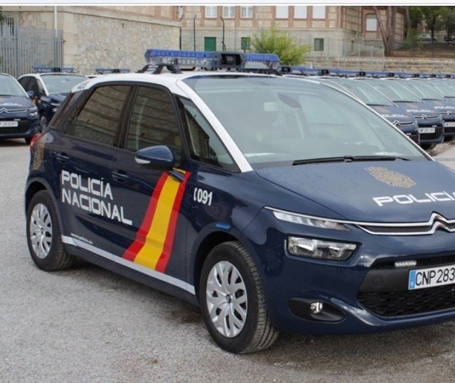 Recurso de coche de Policía Nacional
