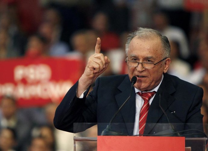 El ex presidente rumano Ion Iliescu 