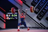 Acorán Hernández, récord de España en dos tiempos en la categoría de 67 kilos