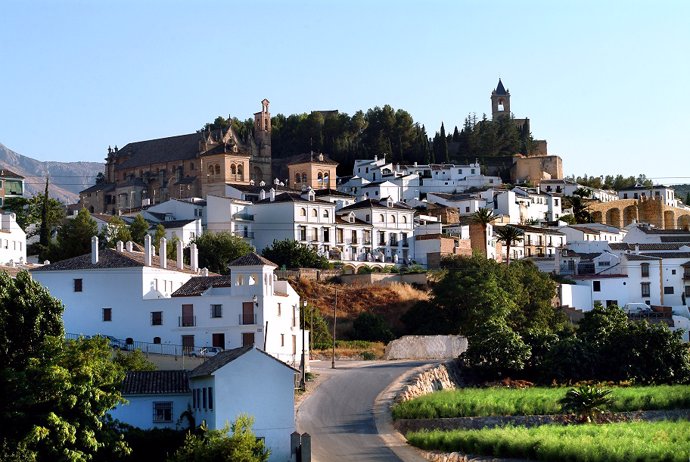 Antequera málaga zona sur turismo turistas paisaje visitas pueblo