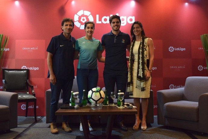 Carolina Marín Luis Milla Indonesia LaLiga