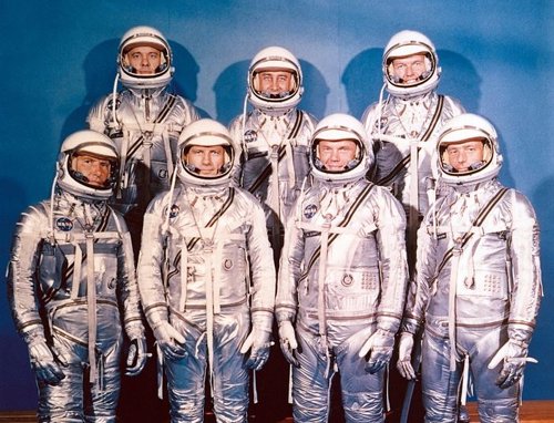 Sesenta años de los 'Mercury Seven', primeros astronautas de la NASA