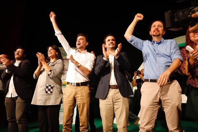 28A.- El 67,4% de los militantes andaluces de IU apoyan la alianza con Podemos p