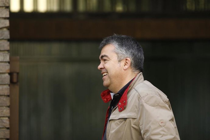 El socialista Santos Cerdán acude a la sede nacional del PSOE