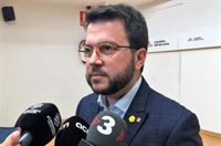 Pere Aragonès afirma que la jutgessa de l'1-O vol "convertir l'independentisme en un delicte"