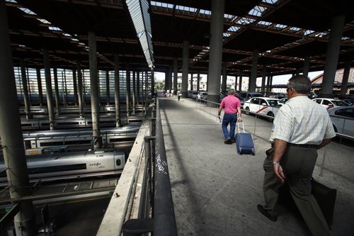 Estación de Atocha de Madrid, trenes, RENFE