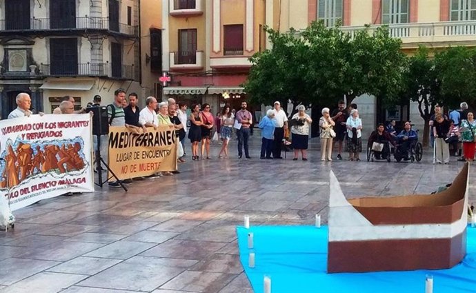Málaga.- Los círculos del silencio, espacios para hacer sonar la voz de los migr