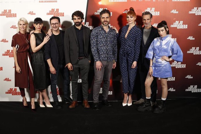 Presentación en Madrid de la película Lo dejo cuando quiera