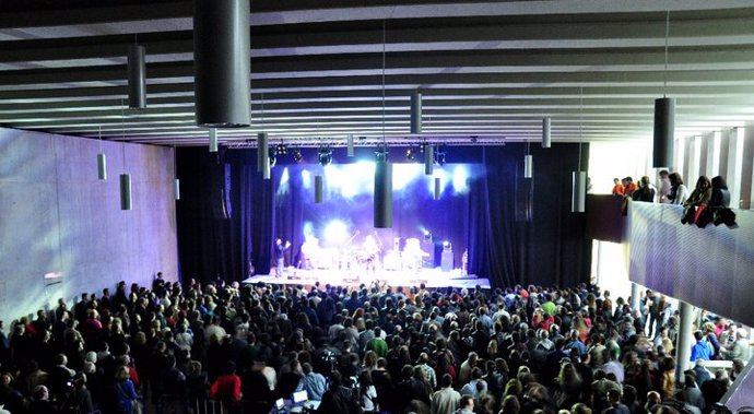 Imagen del concierto inaugural de Escenario Santander. 