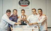 Diego Bello del Hotel Attica 21 de A Coruña, ganador del primer Certamen Estrella Galicia de Cocina Atlántica