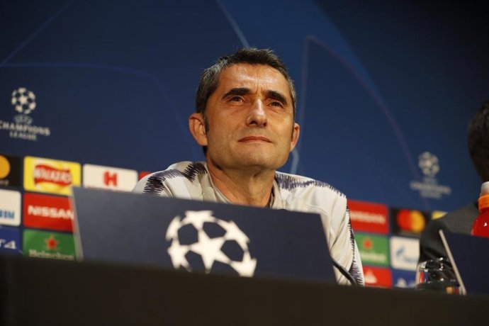 Fútbol/Liga Campeones.- Valverde: "Estamos confiados, hemos respondido en moment
