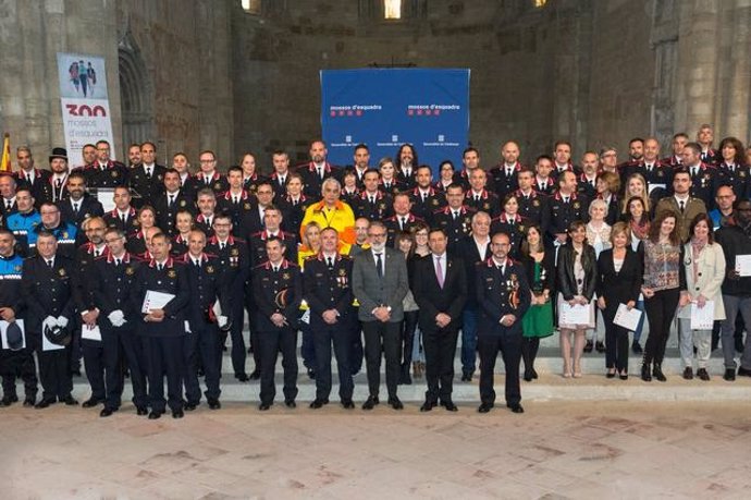 El alcalde de Lleida pide más mossos en la celebración del Dia de les Esquadres