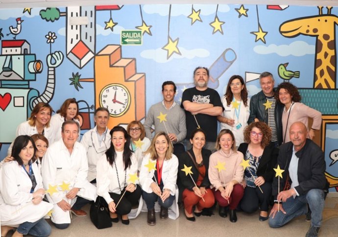 El servicio de nefrología pediátrica del hospital la fe estrena nueva decoración