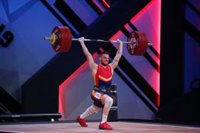 David Sánchez, bronce en dos tiempos y con récord en el Campeonato de Europa de halterofilia