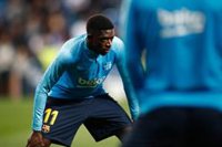 Dembélé recibe el alta médica para jugar en Old Trafford