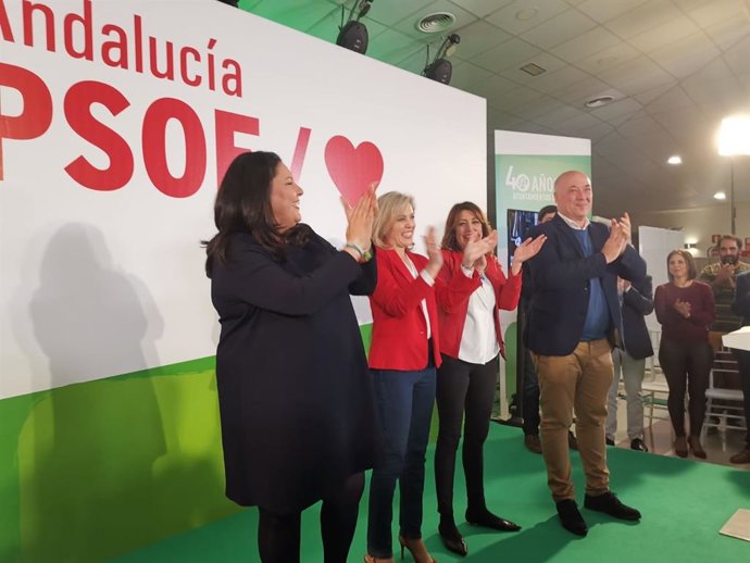 28A.- Susana Díaz Señala Que El PSOE, "El Único Con La 'E' De España", No Admiti