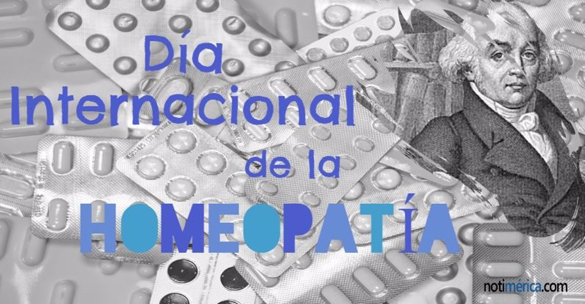10 de abril: Día Internacional de la Homeopatía, ¿qué se celebra en este día ?