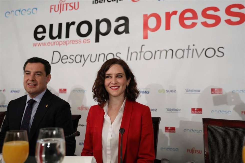 Desayuno Informativo de Europa Press con Isabel Díaz Ayuso