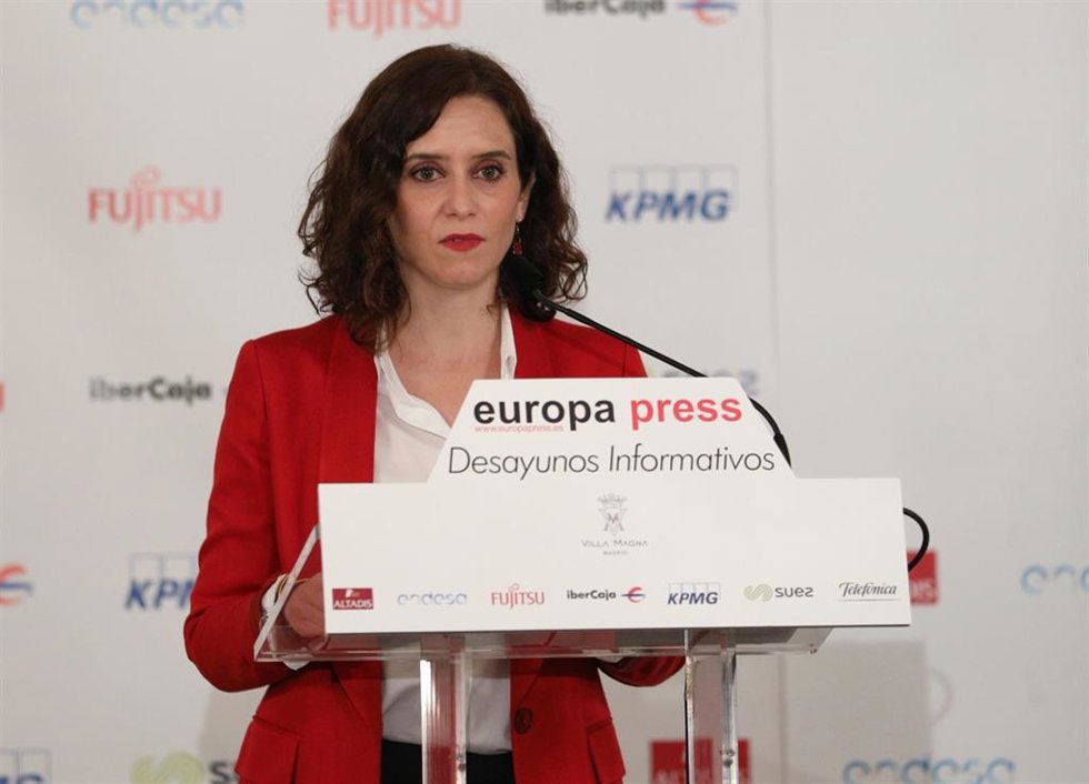 Desayuno Informativo de Europa Press con Isabel Díaz Ayuso