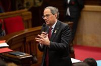 Torra defensa la seva nova escorta de Mossos i Arrimadas la qualifica de "gurdia pretoriana"