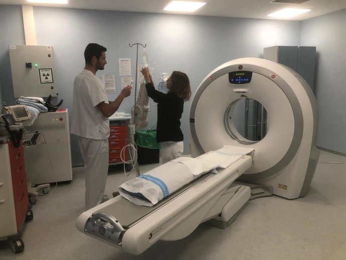 Un total de 13 pacients s'han sotms a un TAC amb contrast endovenós en el